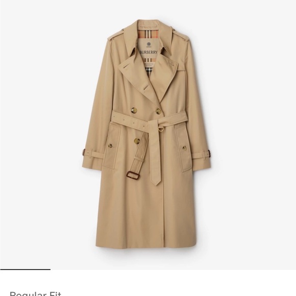 Burberry Jackets & Blazers - Burberry long Kensington Trench Coat